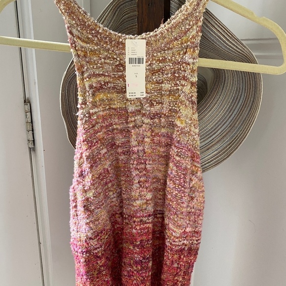 NWT Anthropologie Pilcro Cable-Knit Halter Tank Medium - Picture 3 of 5